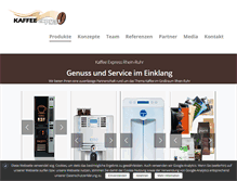 Tablet Screenshot of kaffee-express-rhein-ruhr.de
